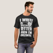 Software-Entwickler Ich schreibe Code besser, wenn T-Shirt (Vorne ganz)