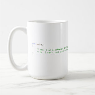 Software-Entwickler Kaffeetasse