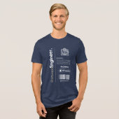 Software-Entwickler – Lustiger Arbeits-Humor, Büro Tri-Blend Shirt (Vorderseite voll)