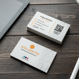 Software-Entwickler | Modernes, einfaches Weiß Visitenkarte