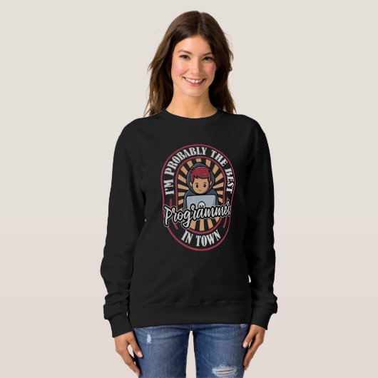 Software-Entwickler-Programmentwickler Sweatshirt (Vorne ganz)