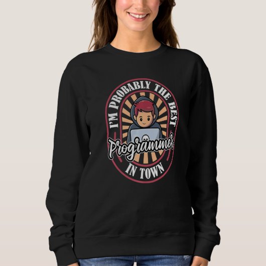 Software-Entwickler-Programmentwickler Sweatshirt (Vorderseite)