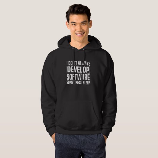 Software-Entwickler-Programmierer Hoodie (Vorne ganz)