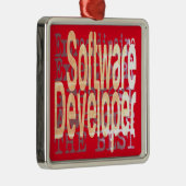 Software-Entwickler-Sonderbeauftragter Ornament Aus Metall (Rechts)