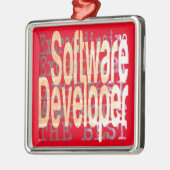 Software-Entwickler-Sonderbeauftragter Ornament Aus Metall (Links)