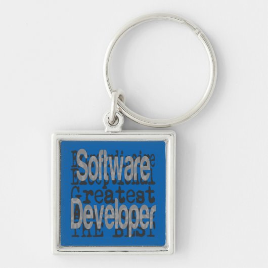 Software-Entwickler-Sonderbeauftragter Schlüsselanhänger (Vorne)