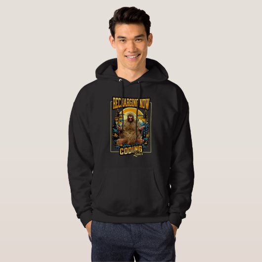 Software-Entwickler von Bigfoot Programmer Coder Hoodie (Vorne ganz)