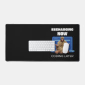 Software-Entwickler von Bigfoot Programmer Coder Schreibtischunterlage (Tastatur & Maus)