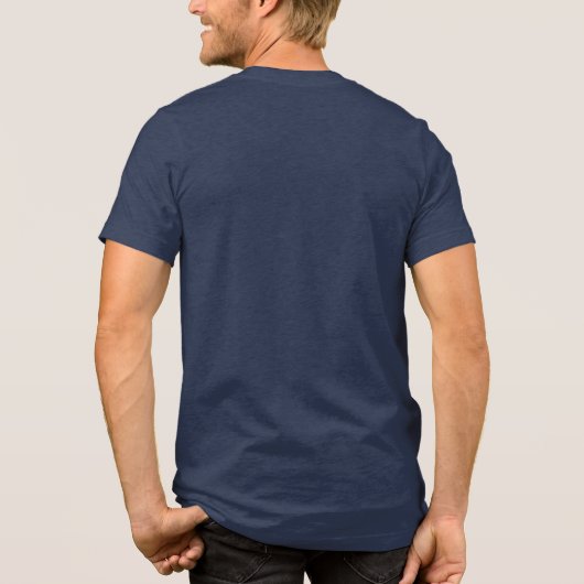 Software-Entwickler von Bigfoot Programmer Coder Tri-Blend Shirt (Rückseite)
