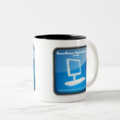 Software-Hardware und Informationstechnologie Zweifarbige Tasse (VorderseiteRechts)
