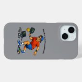 Software-Ingenieur, der Pickleball mit einem Paddl Case-Mate iPhone Hülle (Rückseite (Horizontal))