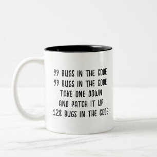 Software-Ingenieur, Entwickler, Programmierer, Com Zweifarbige Tasse