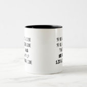 Software-Ingenieur, Entwickler, Programmierer, Com Zweifarbige Tasse (Mittel)