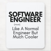 Software-Ingenieur, lustige Technik Mousepad (Vorne)