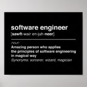 Software-Ingenieur Poster (Vorne)
