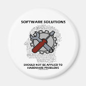 Software-Lösungen sollten nicht auf Hardware angew Magnet (Vorne)