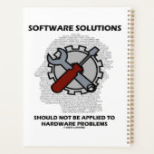 Software-Lösungen sollten nicht auf Hardware angew Planer (Rückseite)