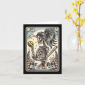 Software Mama Tarot Card Skeleton Software Mama Mü Karte (Gelbe Blume)