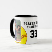Software Player Name Nummer Team 2 Fotos Tasse (Vorderseite Links)