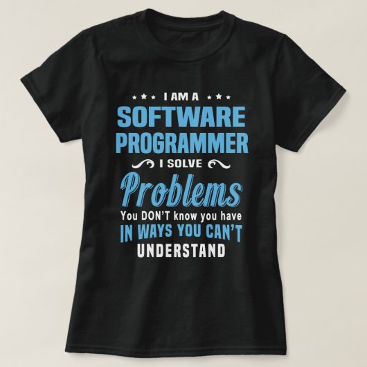 Software-Programmierer T-Shirt (Design vorne)