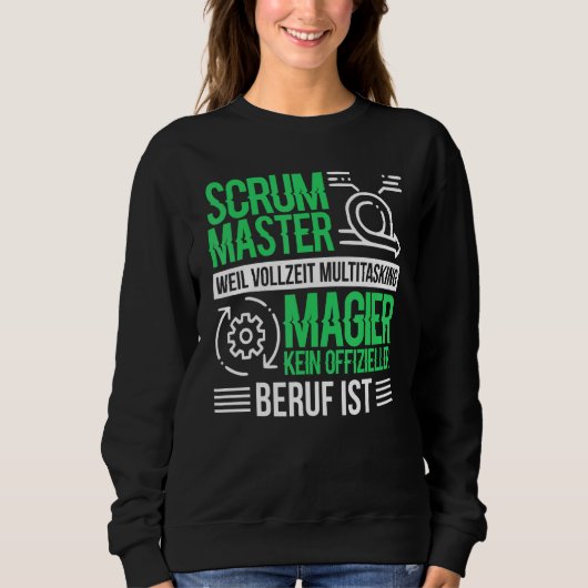 Software Puppet Koch Agile Scrum Master Sweatshirt (Vorderseite)