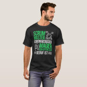 Software Puppet Koch Agile Scrum Master T-Shirt (Vorne ganz)