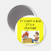 SOFTWARE-Techniker Magnet (Vorderseite/Rückseite)