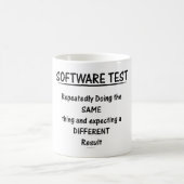 Software-Test-Tasse Kaffeetasse (Mittel)