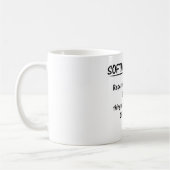 Software-Test-Tasse Kaffeetasse (Links)
