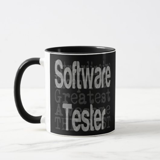 Software Tester Extraordinaire Tasse (Links)