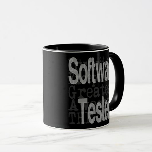 Software Tester Extraordinaire Tasse (VorderseiteRechts)