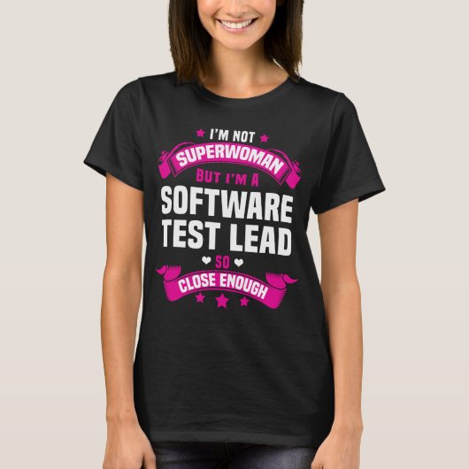 Software-Testvorschau T-Shirt (Vorderseite)