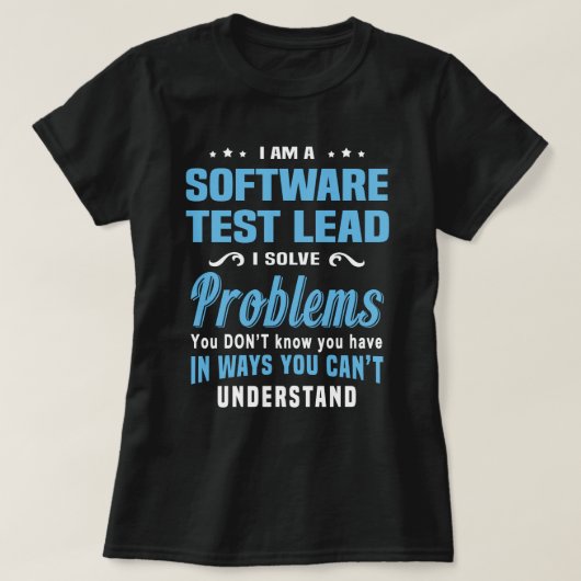 Software-Testvorschau T-Shirt (Design vorne)