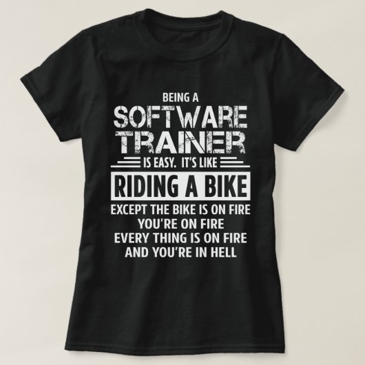 Software-Trainer T-Shirt (Design vorne)