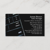 Software und Computer Visitenkarte (Vorderseite)