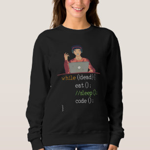 Softwareentwickler Binär Informatik Programmierer Sweatshirt
