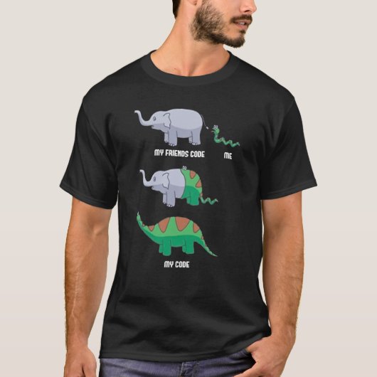 Softwareentwickler Coder Programmierung Kodierung T-Shirt (Vorderseite)