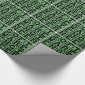 Softwareentwickler, Computerberuf Geschenkpapier (Ecke)