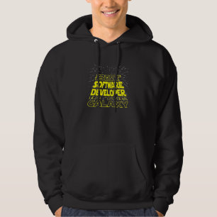Softwareentwickler Cool Galaxy Job Hoodie