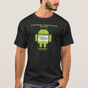 Softwareentwickler-Gen-Innere (Wanze Droid) T-Shirt