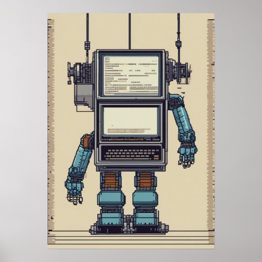 Softwareentwickler Programmierer Coding Tech Geek  Poster (Vorne)