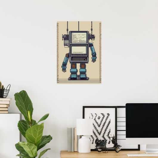 Softwareentwickler Programmierer Coding Tech Geek  Poster (Heimbüro)