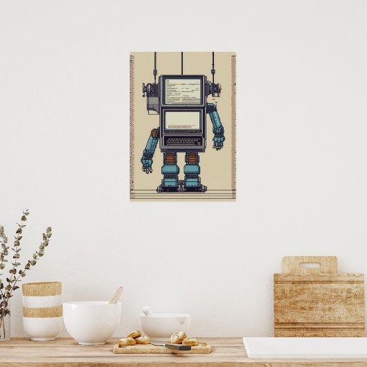 Softwareentwickler Programmierer Coding Tech Geek  Poster (Küche)