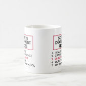 Softwareentwickler - Softwareentwicklungsprozess Kaffeetasse (Mittel)