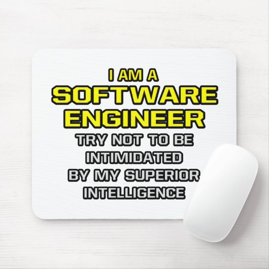 Softwareentwickler... Superior Intelligence Mousepad (Mit Mouse)