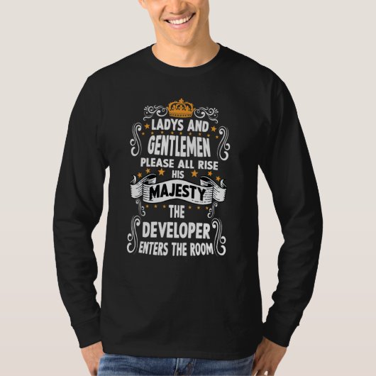 Softwareentwickler T lustiger Spruch Computer scie T-Shirt (Vorderseite)