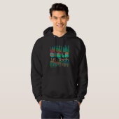 Softwareentwicklerin Mädchen Programmiererin IT Co Hoodie (Vorne ganz)