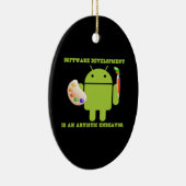 Softwareentwicklung ist eine künstlerische keramikornament (Rechts)