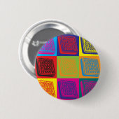 Softwaretechnik-Pop-Kunst Button (Vorne & Hinten)