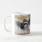 Soga Nichokuan Dragon und Tiger Kaffeetasse (Links)